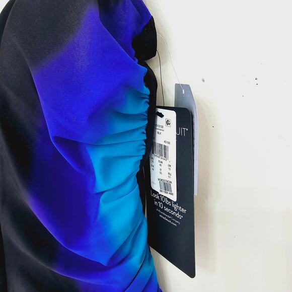 New Miraclesuit Temptress Gulf Stream Ombre Tummy Control One-Piece Swimsuit 16 - Picture 6 of 9